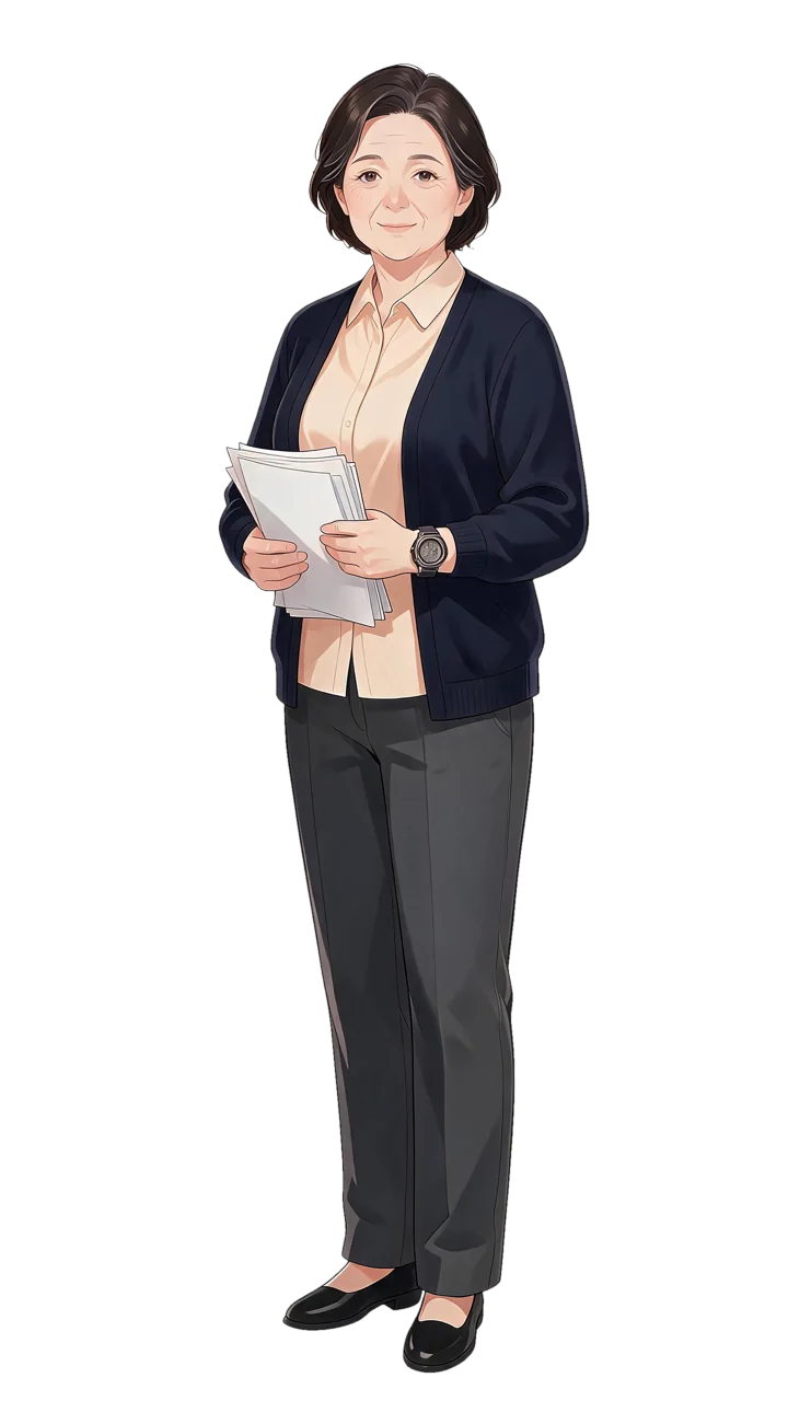 黄夫人全身立绘